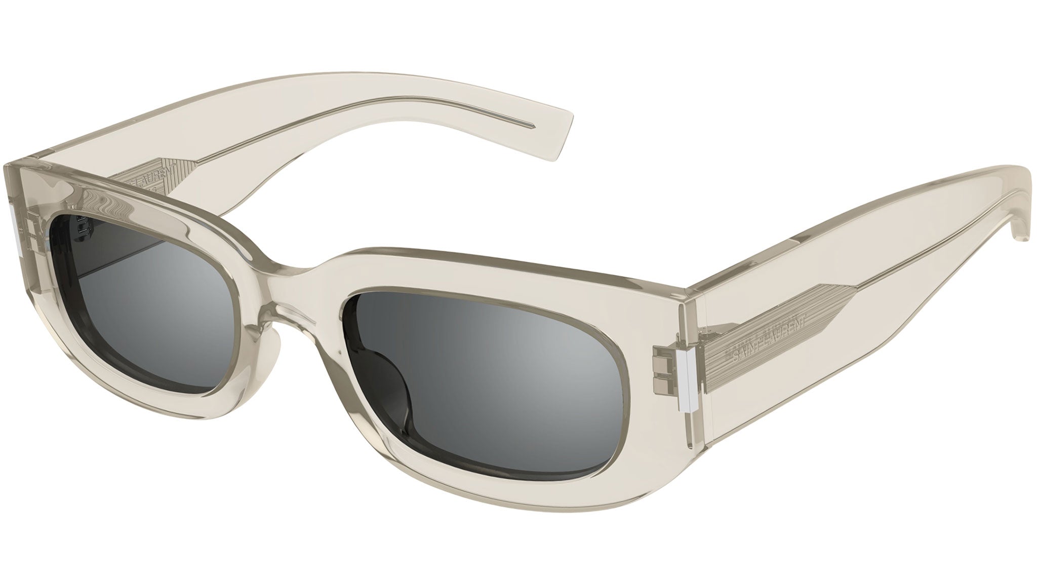 Occhiali da sole SAINT LAURENT SL697 Shiny transparent cream