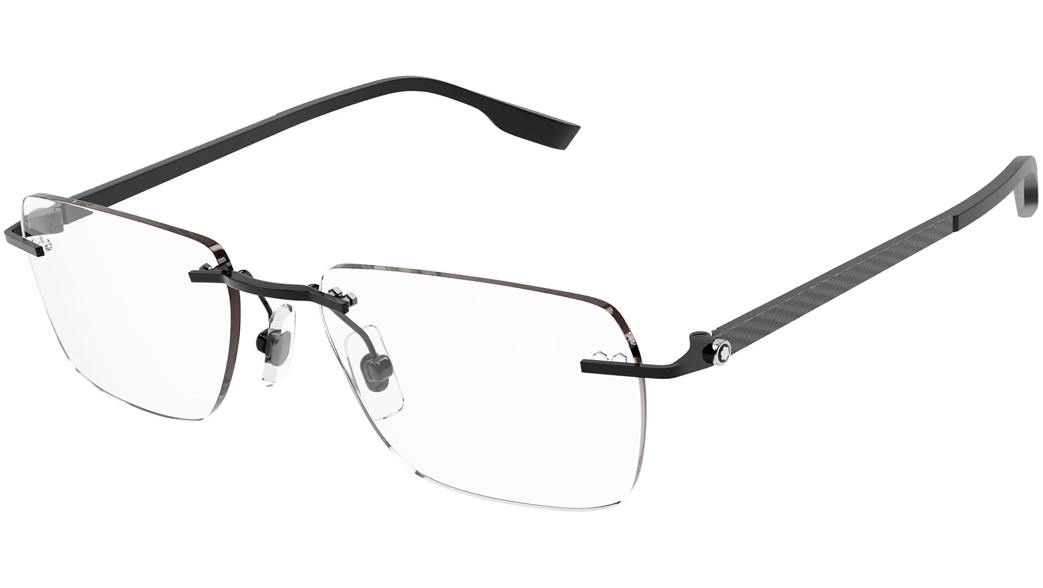 Occhiali da vista MONTBLANC MB0185O Semimatte black