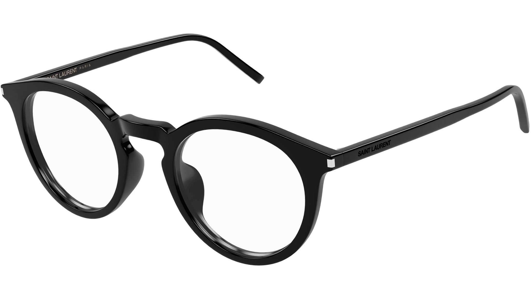 Occhiali da vista SAINT LAURENT SL347/F Shiny solid black