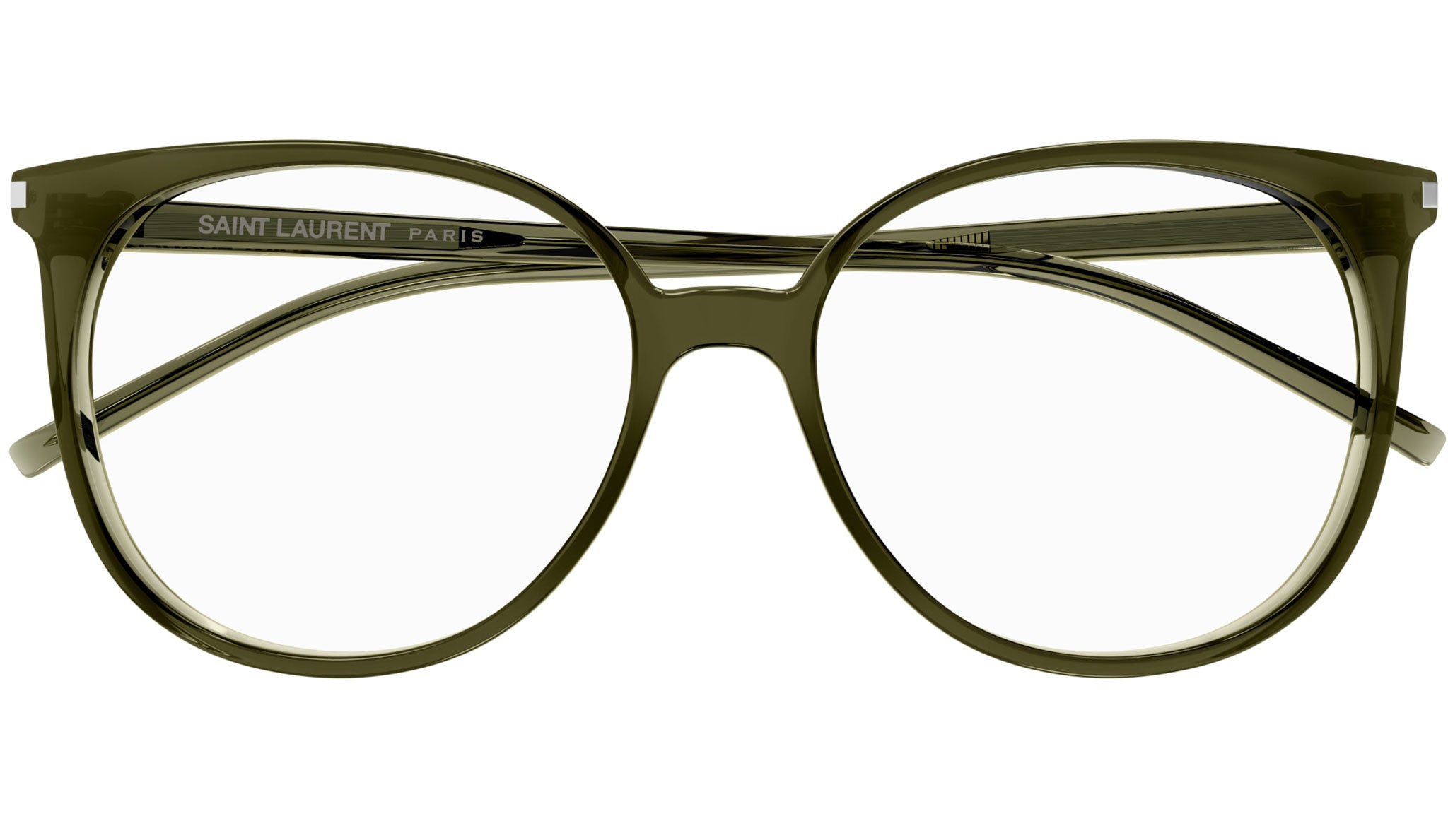 Occhiali da vista SAINT LAURENT SL39 Shiny transparent green