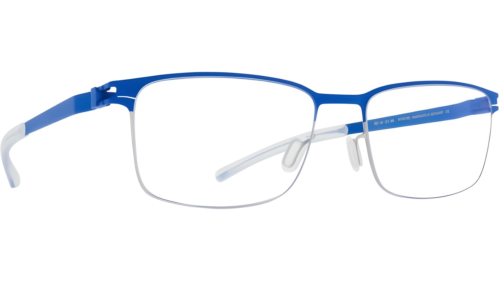Occhiali da vista MYKITA GERHARD Shiny silver yale blue