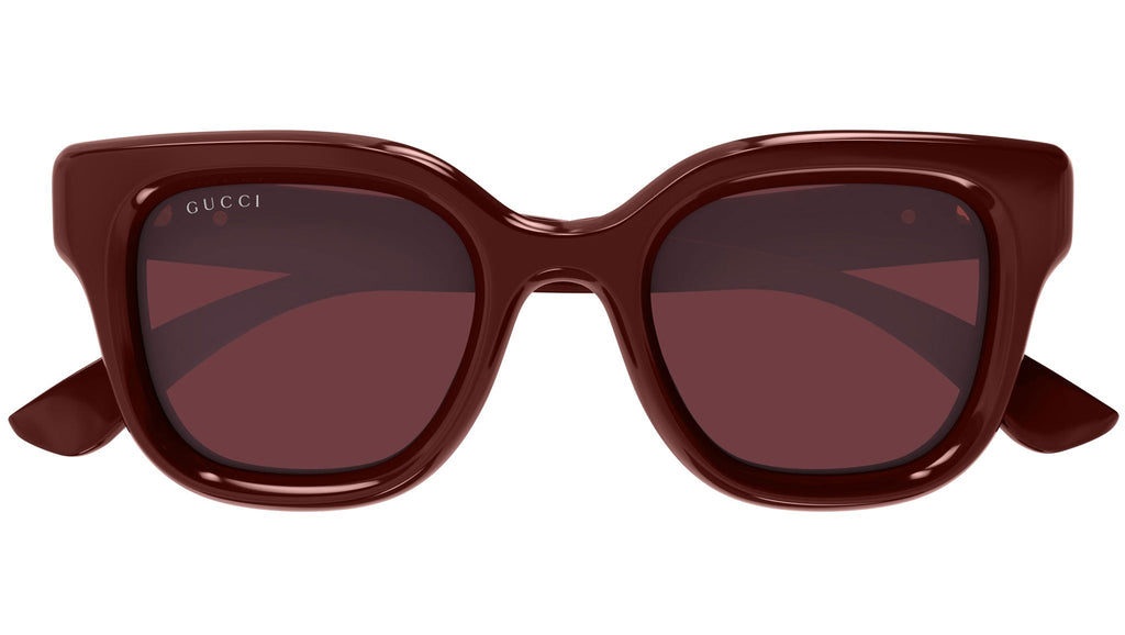 Occhiali da sole GUCCI GG1828S Shiny solid burgundy