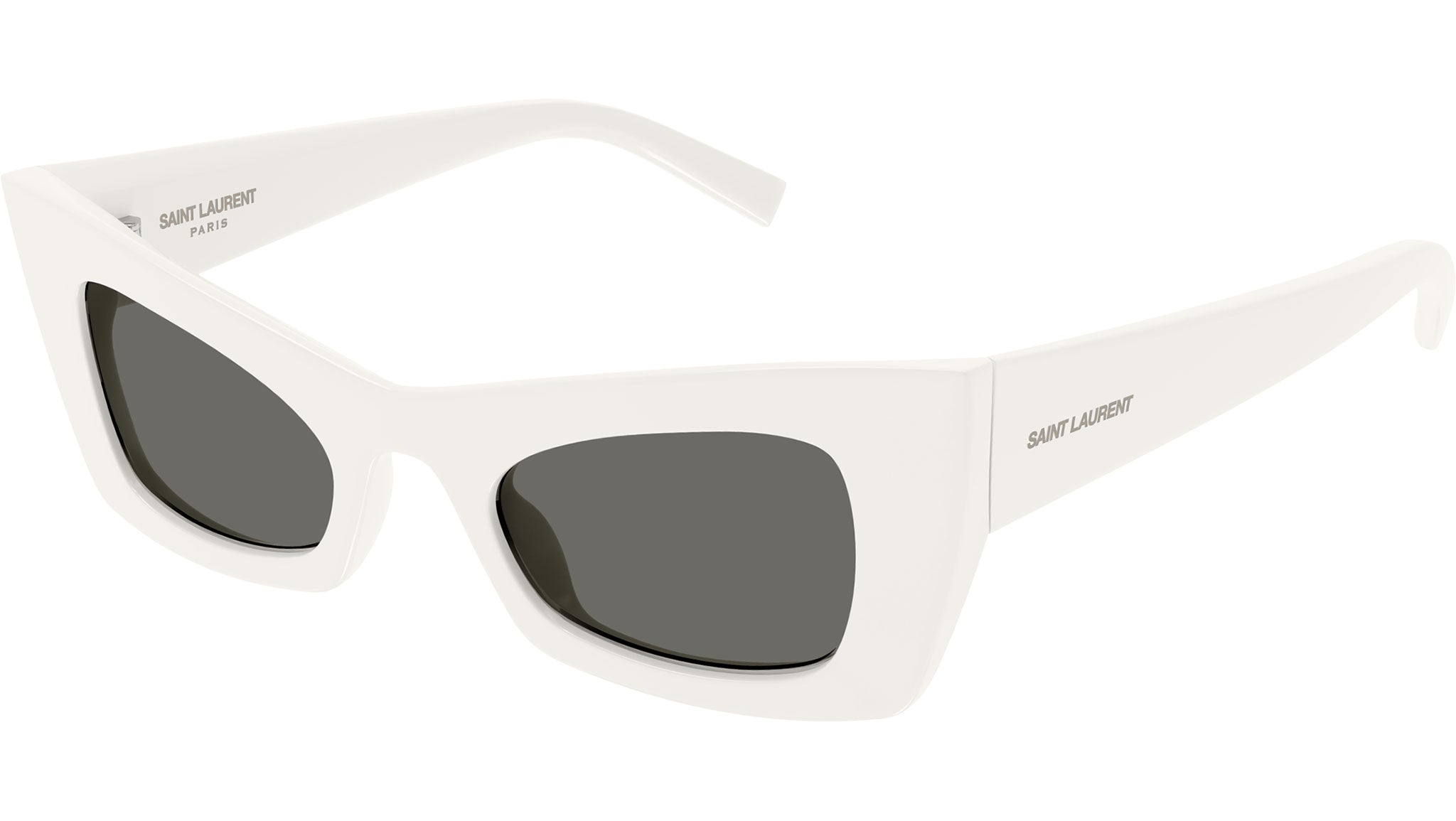 Occhiali da sole SAINT LAURENT SL702 Matte solid ivory