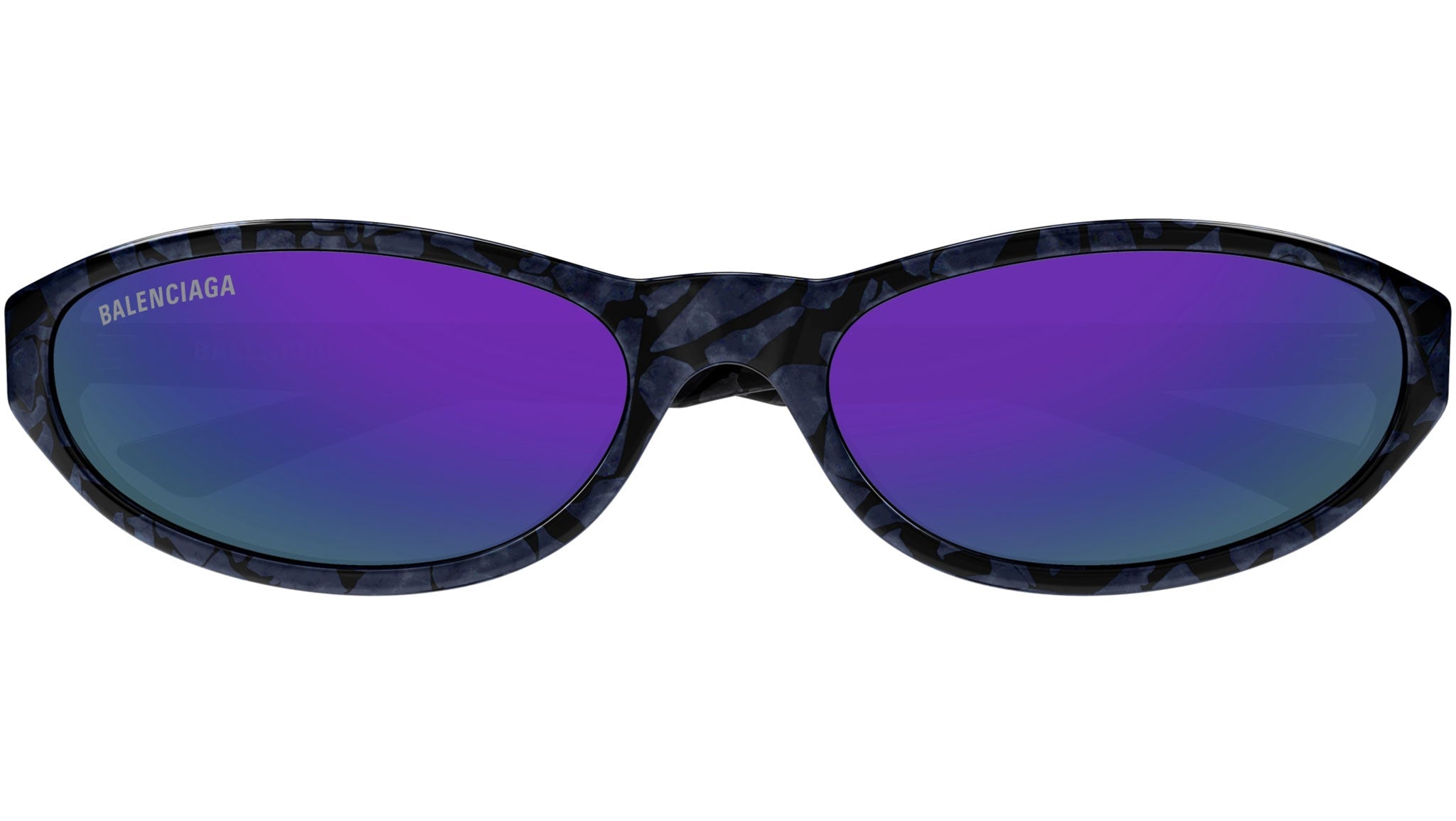 Occhiali da sole BALENCIAGA BB0007S Shiny purple pearled havana