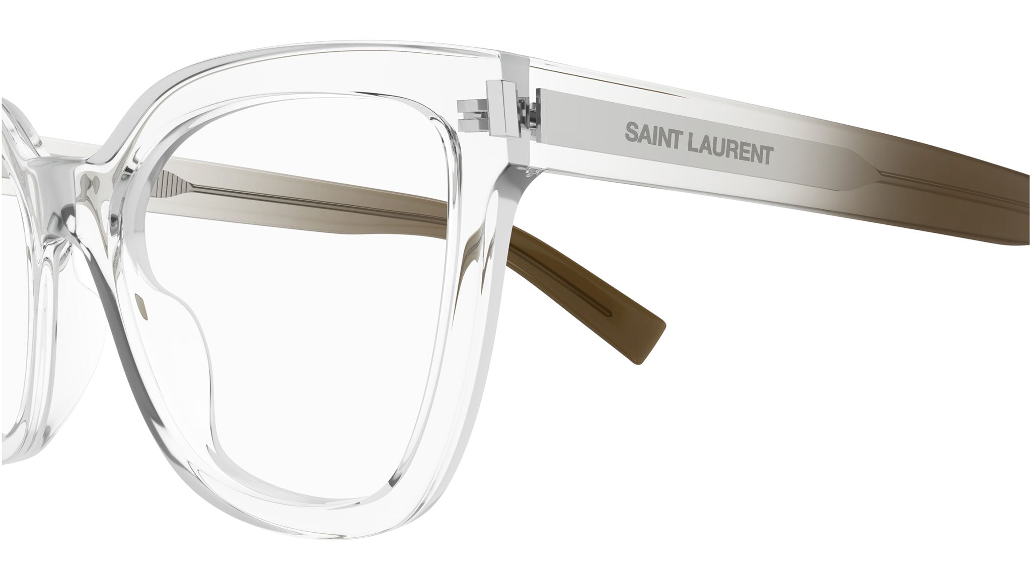Occhiali da vista SAINT LAURENT SL748 Shiny transparent crystal
