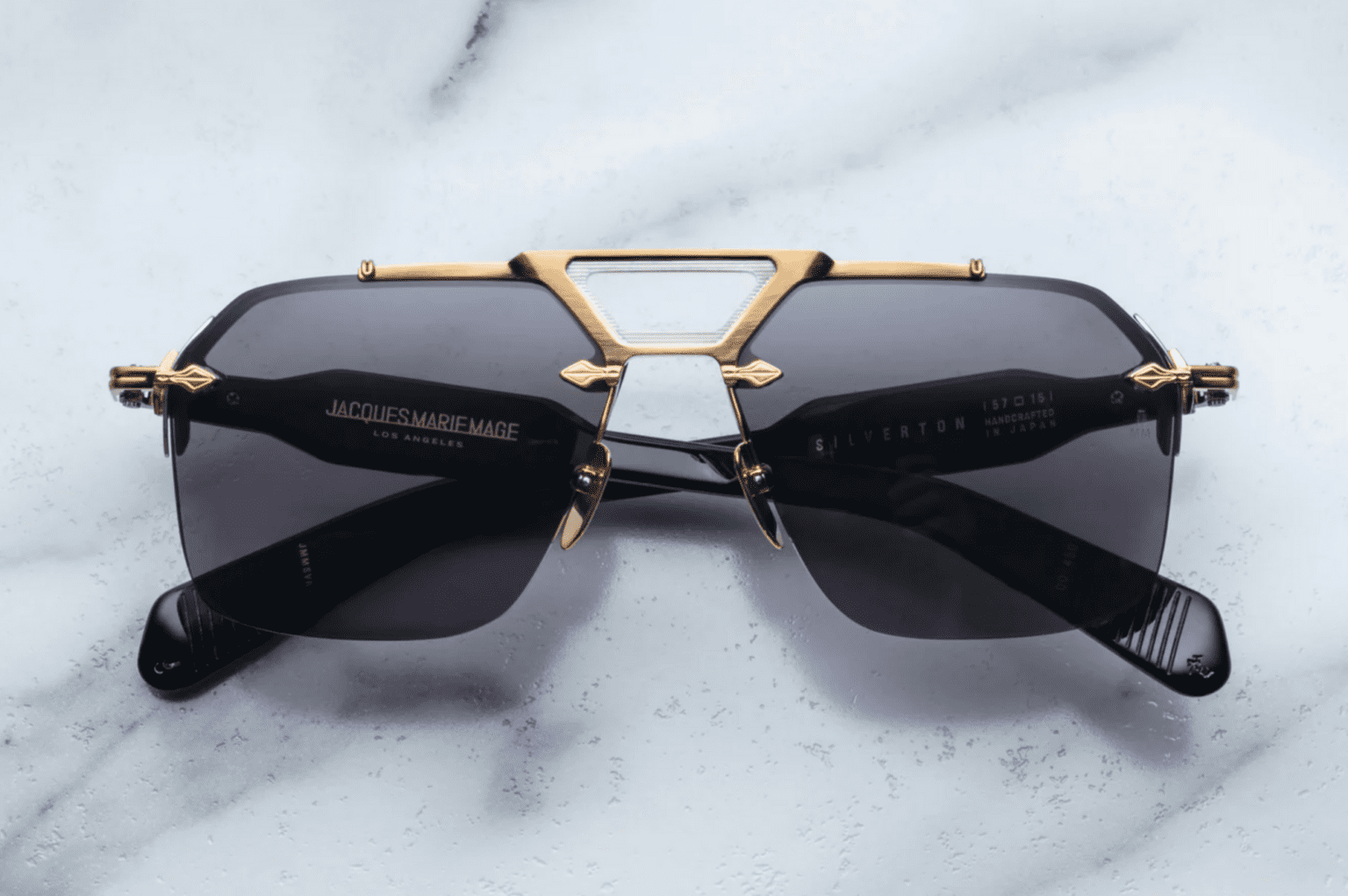 Occhiali sole Jacques Marie Mage Silverton JMMSVR-40 Gold