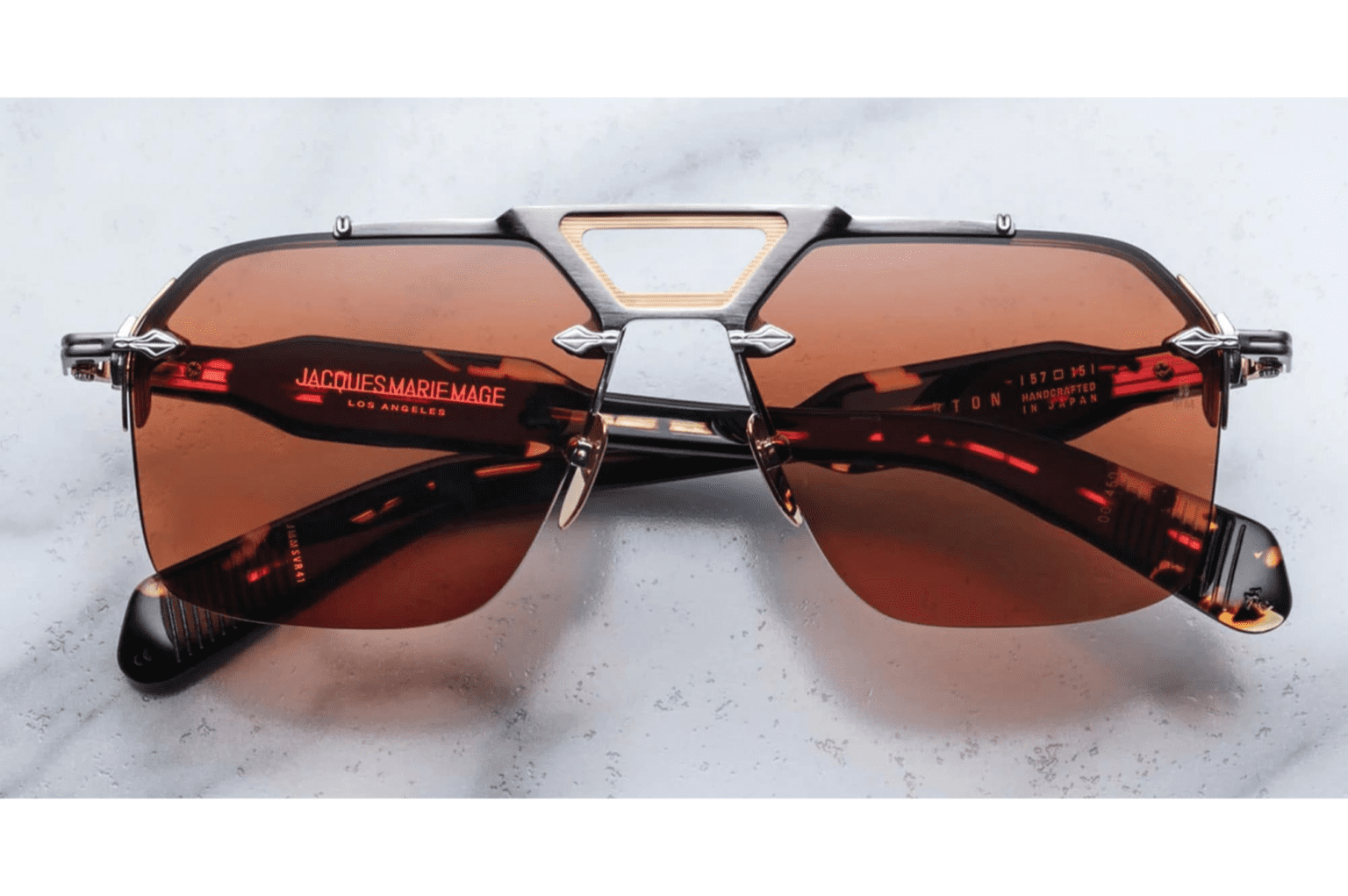Occhiali sole Jacques Marie Mage Silverton JMMSVR-41 Silver