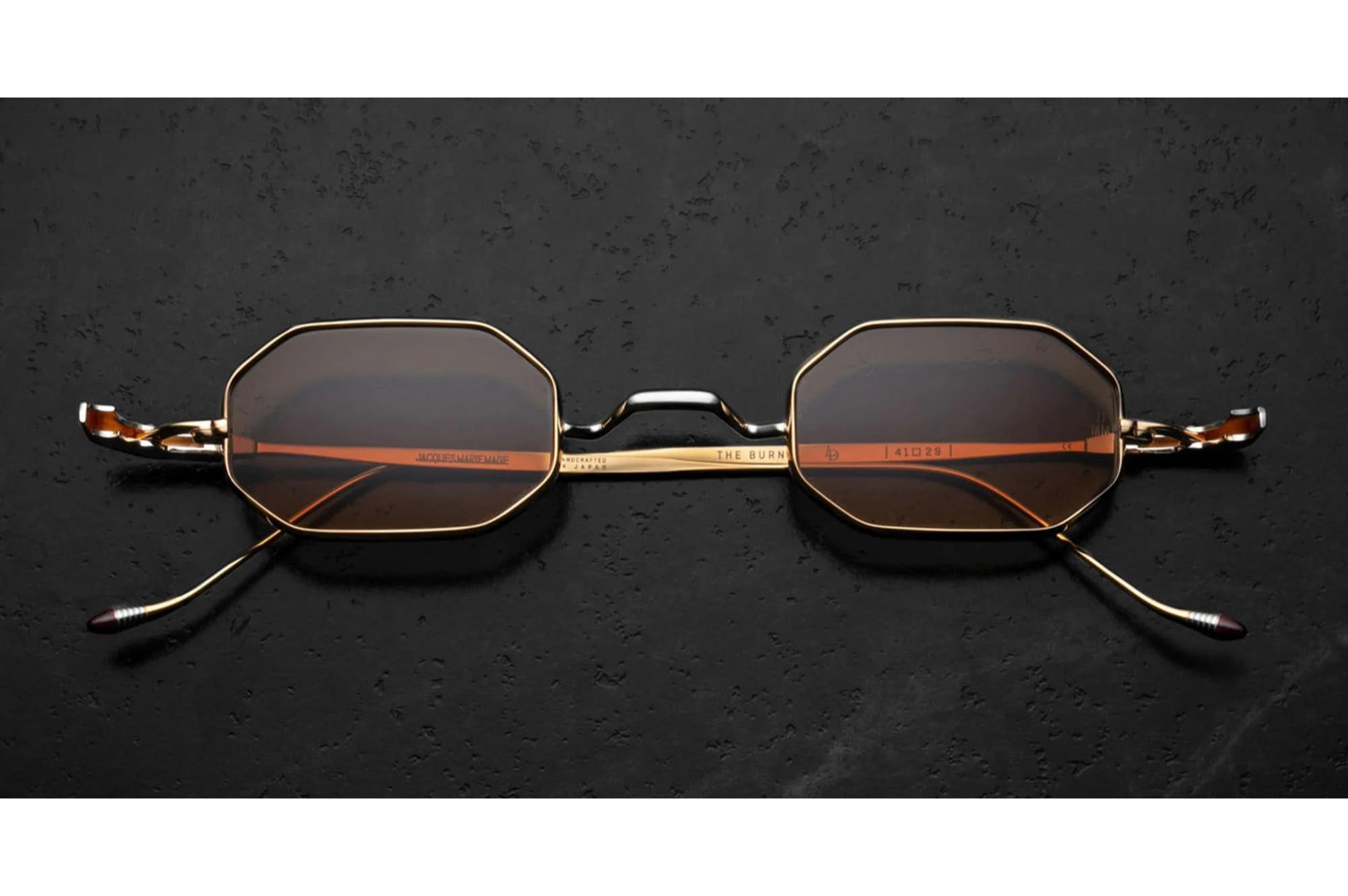 Occhiali sole Jacques Marie Mage The Burn JMMTB-40 Gold