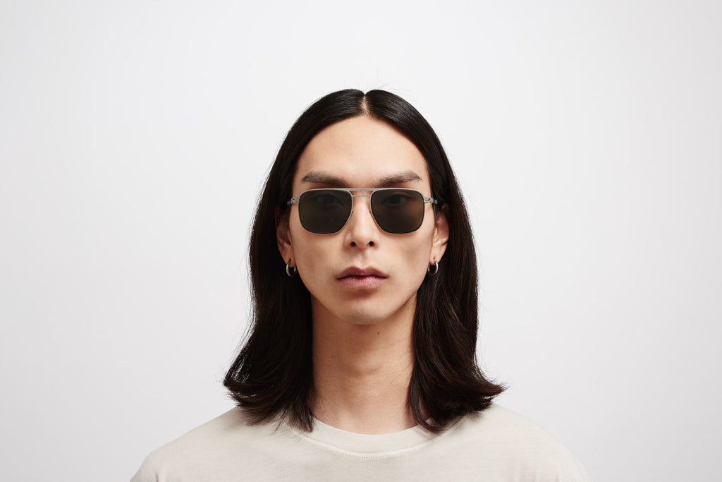 Occhiali da sole MYKITA ELI Matte Silver Black
