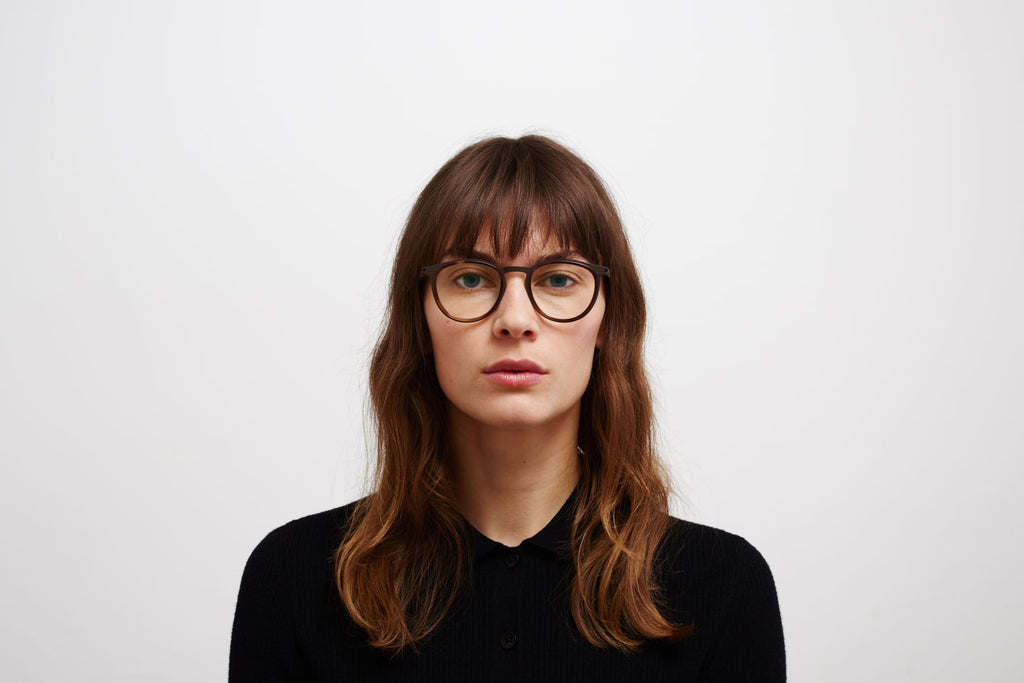 Occhiali da vista MYKITA SIWA Dark Brown Zanzibar