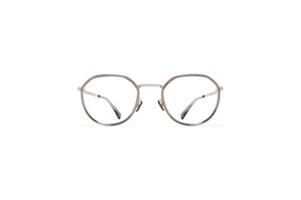 Occhiali da vista MYKITA JUSTUS Shiny Silver Clear Ash