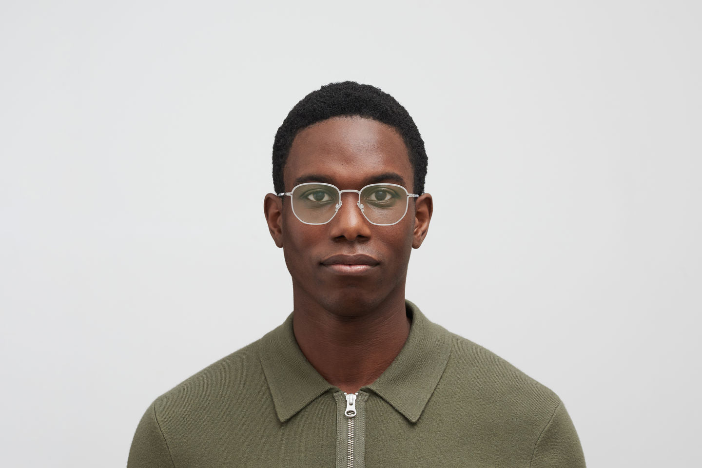 Occhiali da vista MYKITA RIKER Shiny Silver