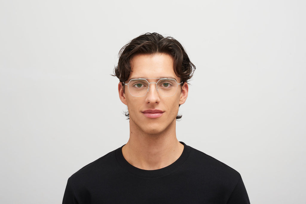 Occhiali da vista MYKITA ARLO Shiny Silver