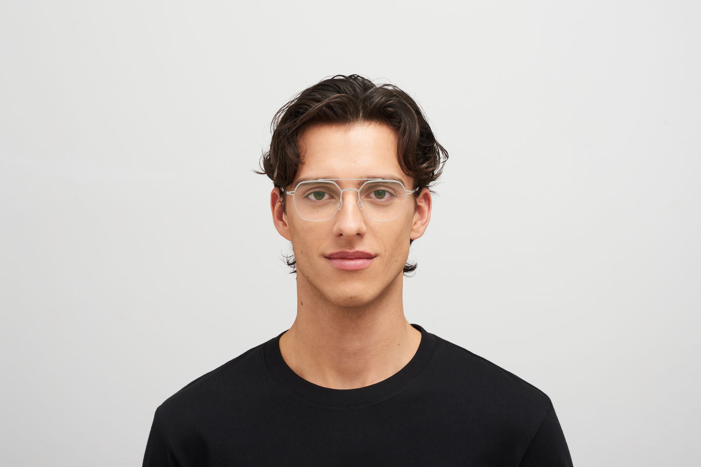 Occhiali da vista MYKITA ARLO Shiny Silver