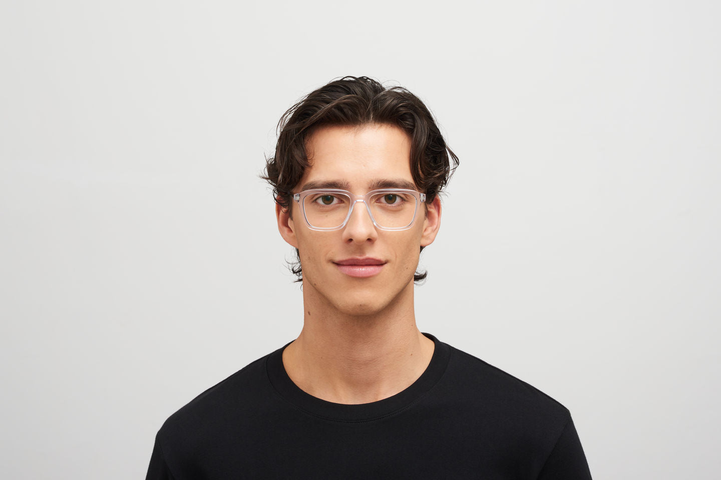 Occhiali da vista MYKITA AHTI Limpid Shinysilver