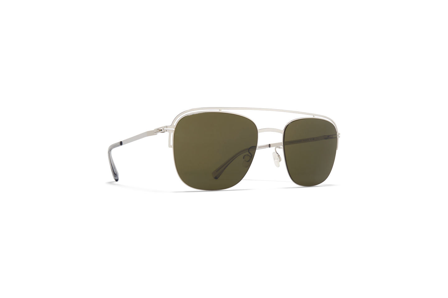 Occhiali da sole MYKITA NOR Shiny Silver