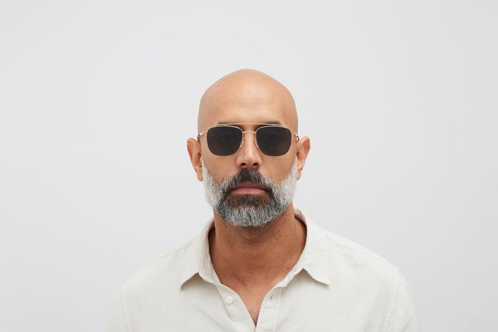 Occhiali da sole MYKITA NOR Champagne Gold