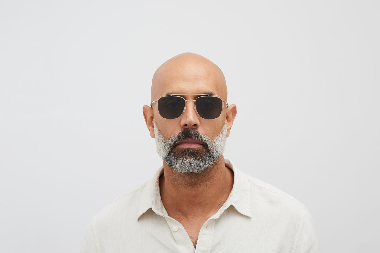 Occhiali da sole MYKITA NOR Champagne Gold