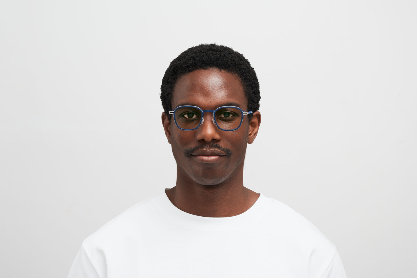 Occhiali da vista MYKITA FIR Navy Shiny Silver Yale Bl