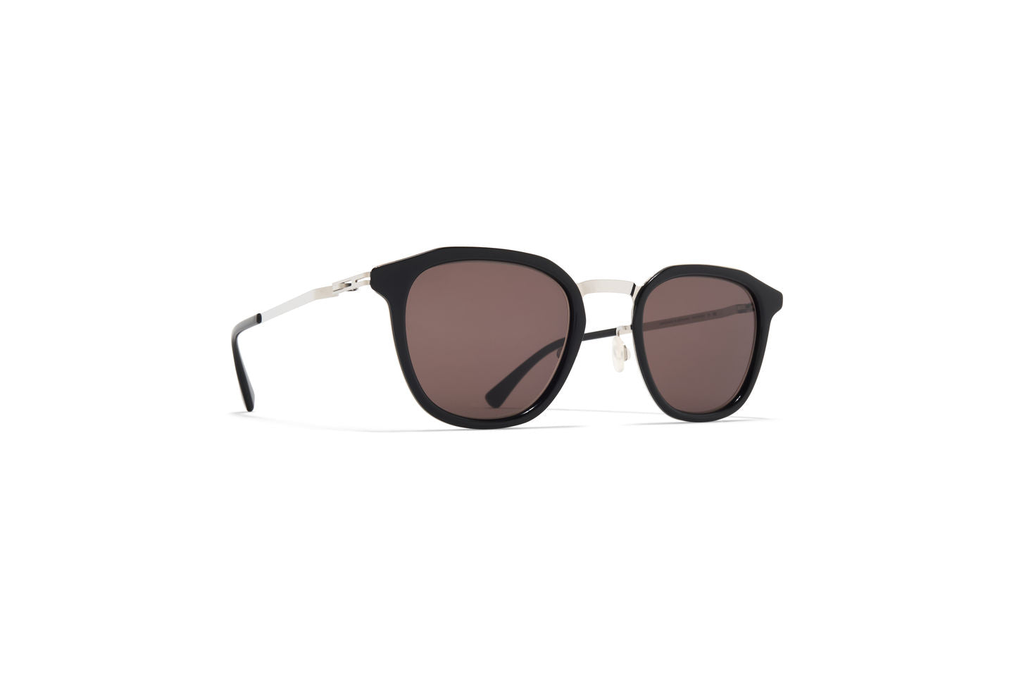 Occhiali da sole MYKITA PAVI Shiny Silver Black