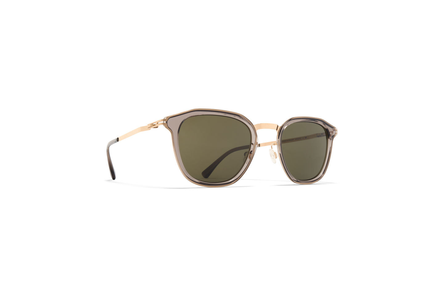 Occhiali da sole MYKITA PAVI Champagne Gold Clear Ash