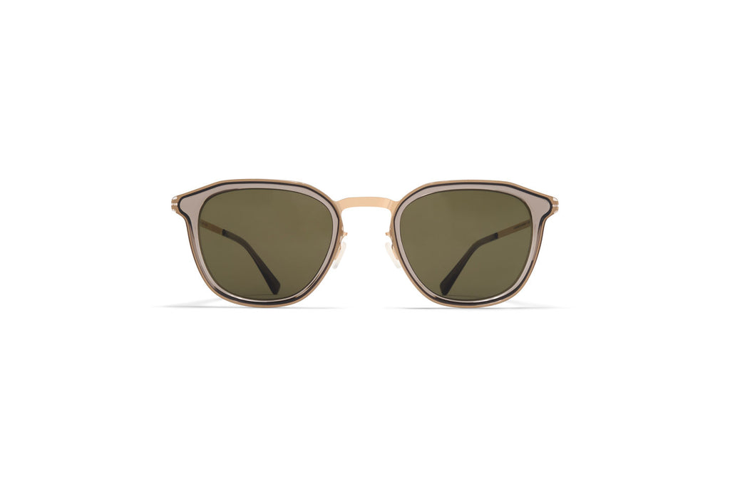 Occhiali da sole MYKITA PAVI Champagne Gold Clear Ash