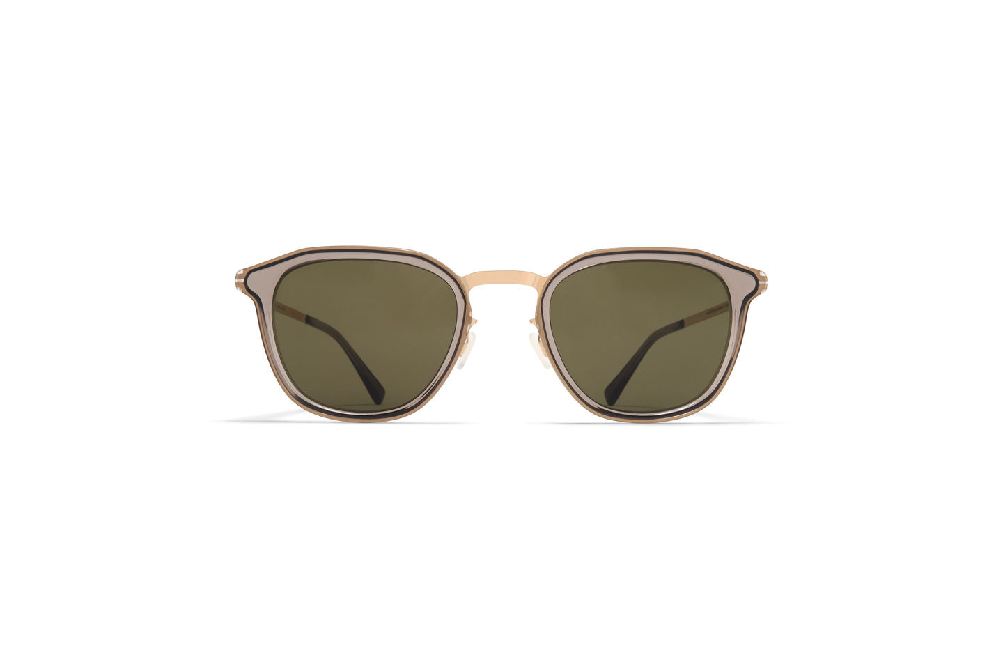 Occhiali da sole MYKITA PAVI Champagne Gold Clear Ash