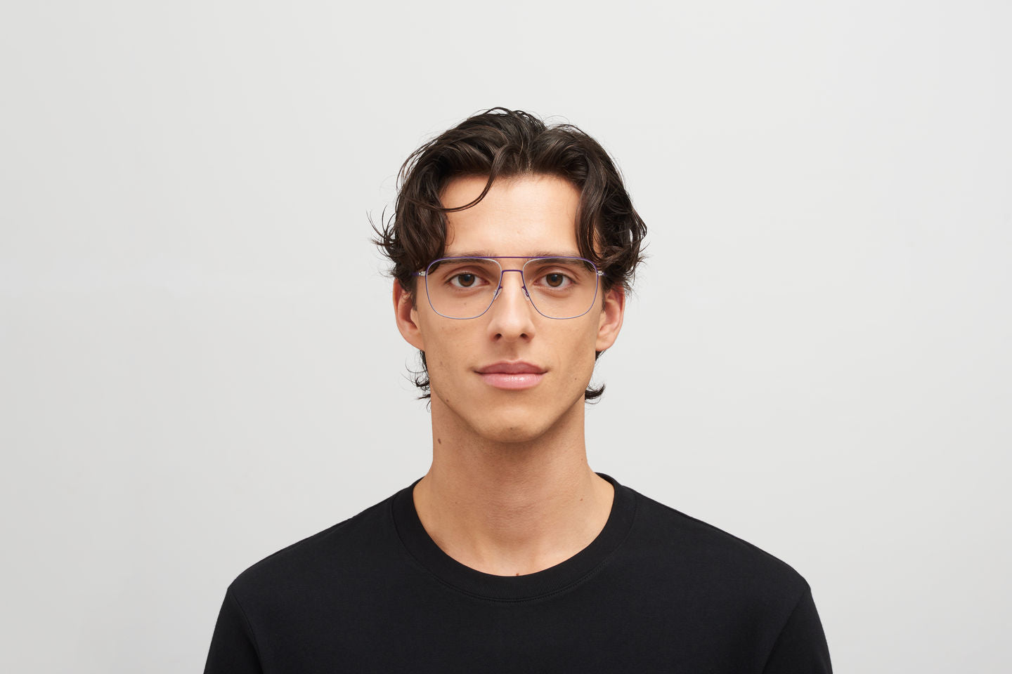 Occhiali da vista MYKITA STEEN Silver Deep Purple