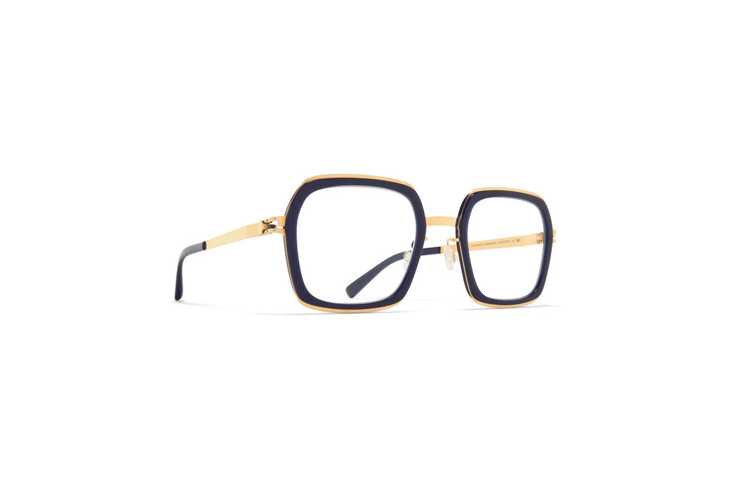 Occhiali da vista MYKITA DELFINA Glossy Gold Milky Indigo