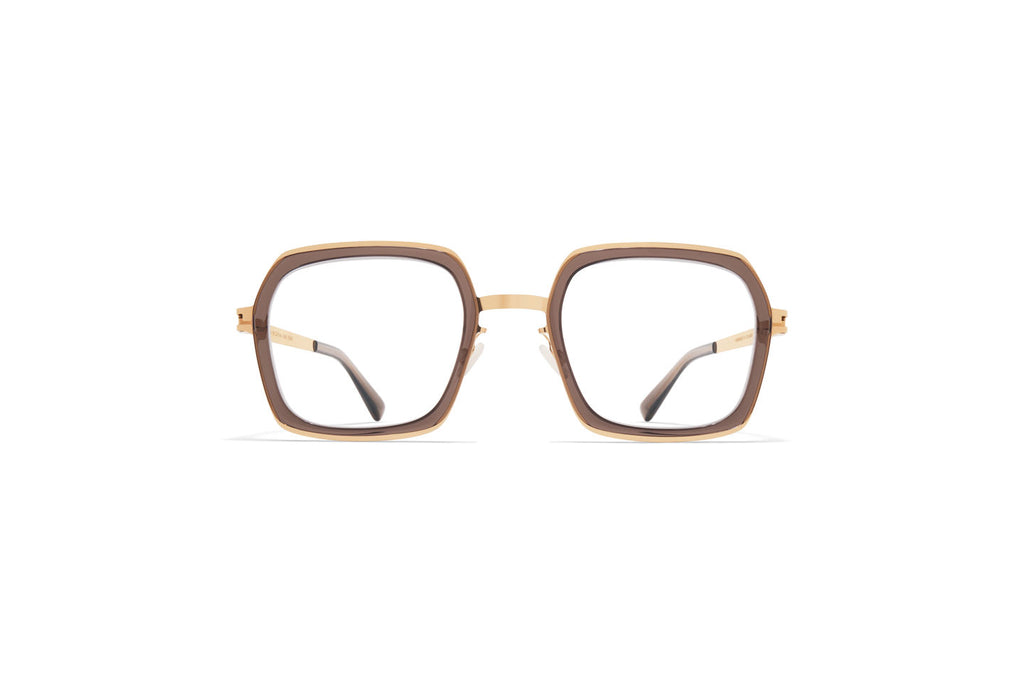 Occhiali da vista MYKITA DELFINA Champagne Gold Clear Ash