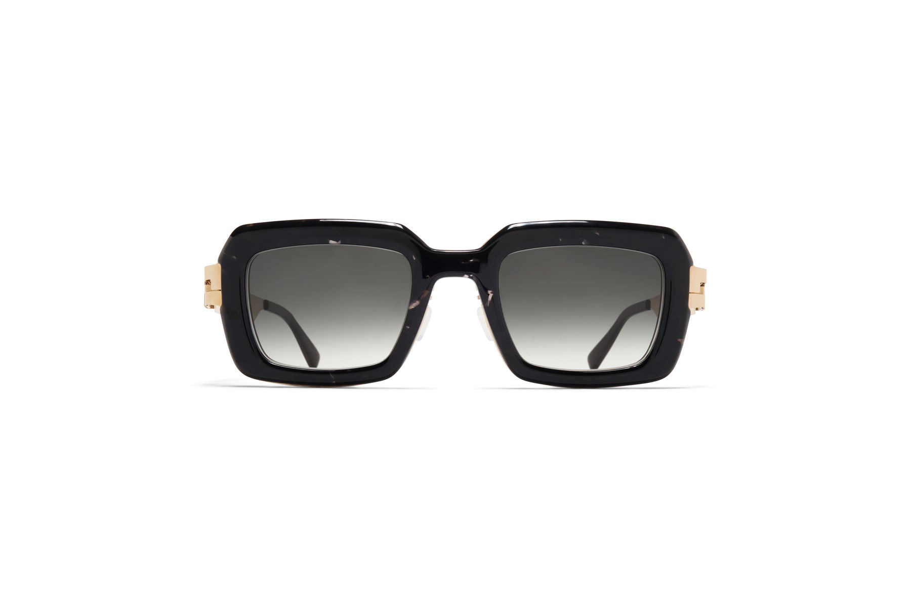 Occhiali da sole MYKITA UNA Champagne Gold Black Havan