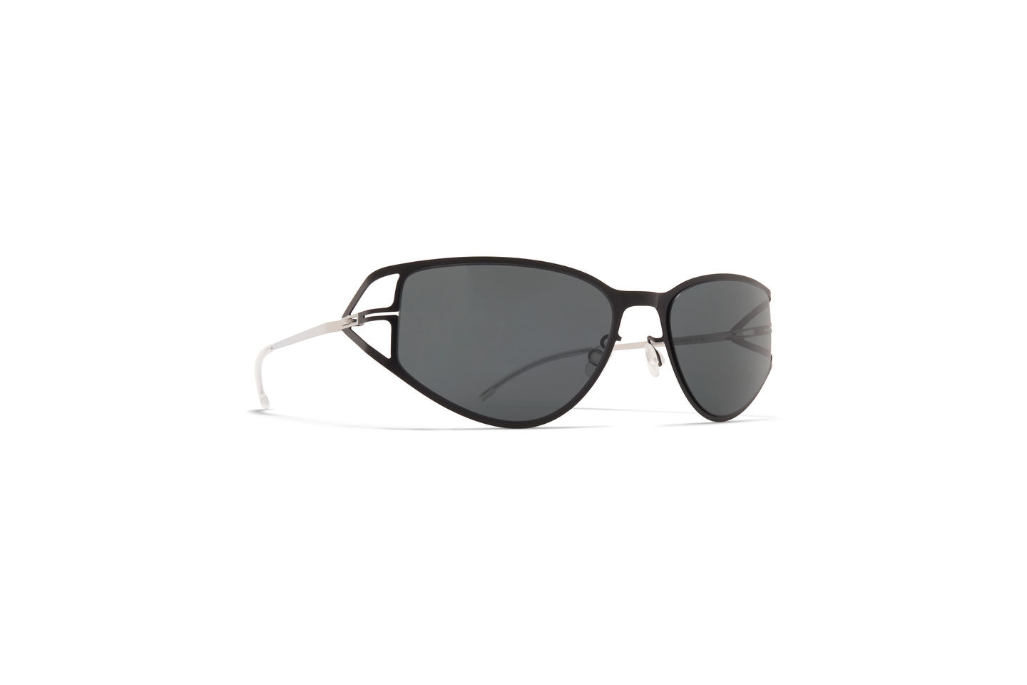 Occhiali da sole MYKITA SIERRA Shiny Silver Jet Black