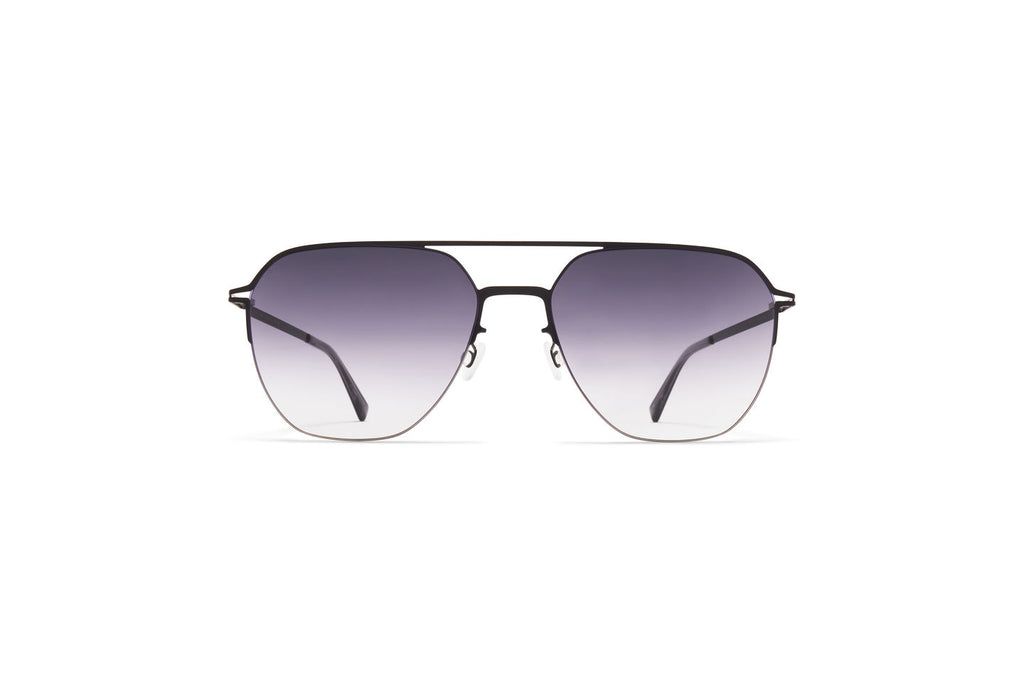 Occhiali da sole MYKITA AMOS Shiny Silver Jet Black