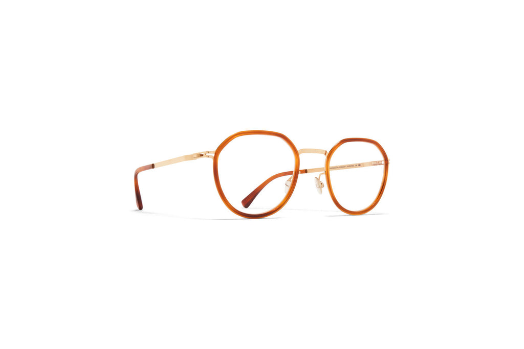 Occhiali da vista MYKITA JUSTUS Champagnegold Soft Havana