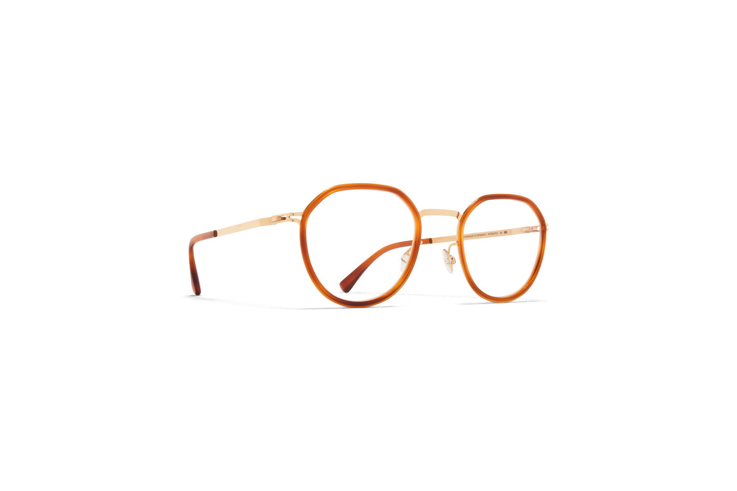 Occhiali da vista MYKITA JUSTUS Champagnegold Soft Havana