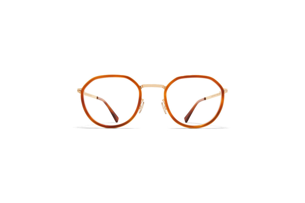 Occhiali da vista MYKITA JUSTUS Champagnegold Soft Havana