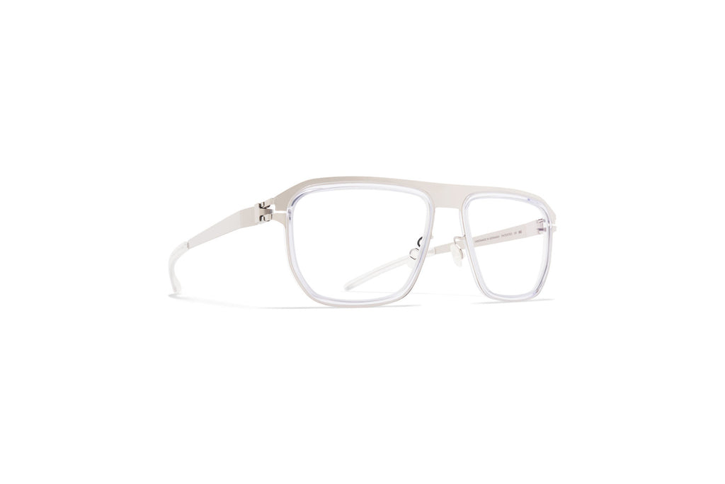Occhiali da vista MYKITA WALKER Shiny Silver Limpid