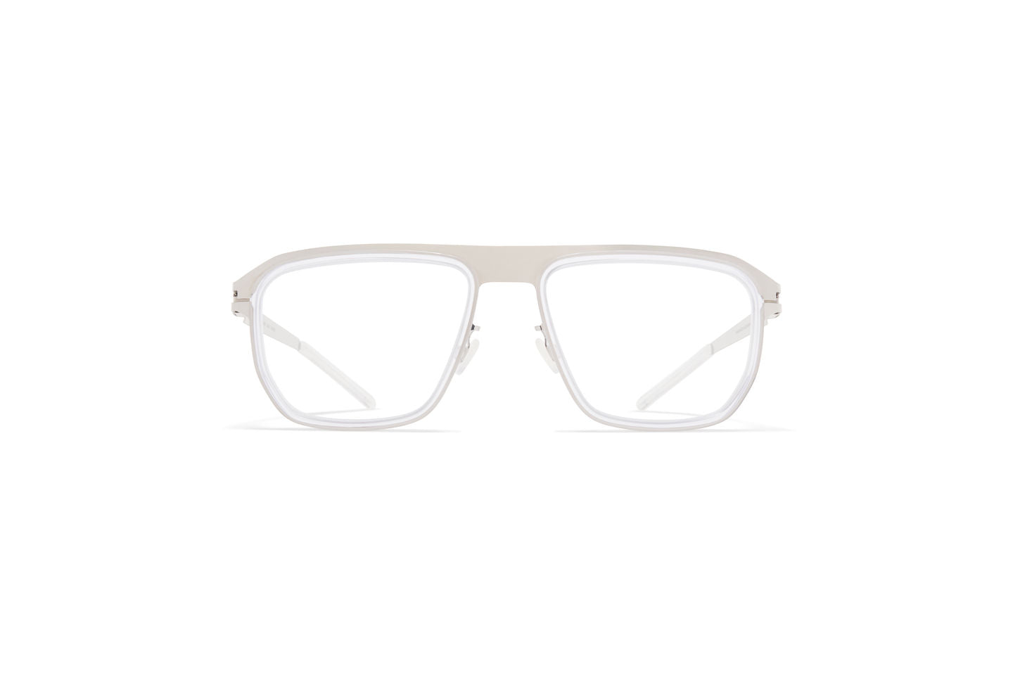 Occhiali da vista MYKITA WALKER Shiny Silver Limpid