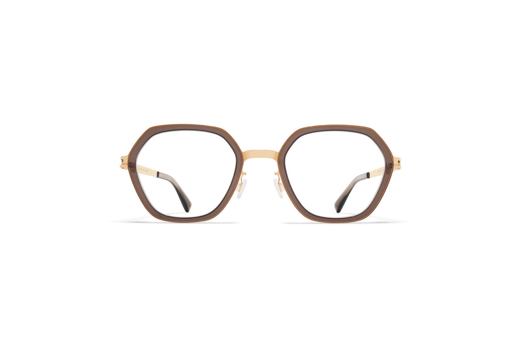 Occhiali da vista MYKITA SOLENE Champagne Gold Clear Ash