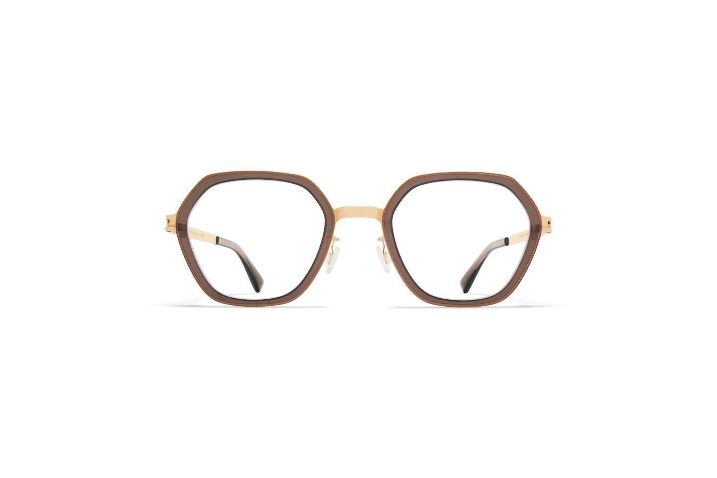 Occhiali da vista MYKITA SOLENE Champagne Gold Clear Ash