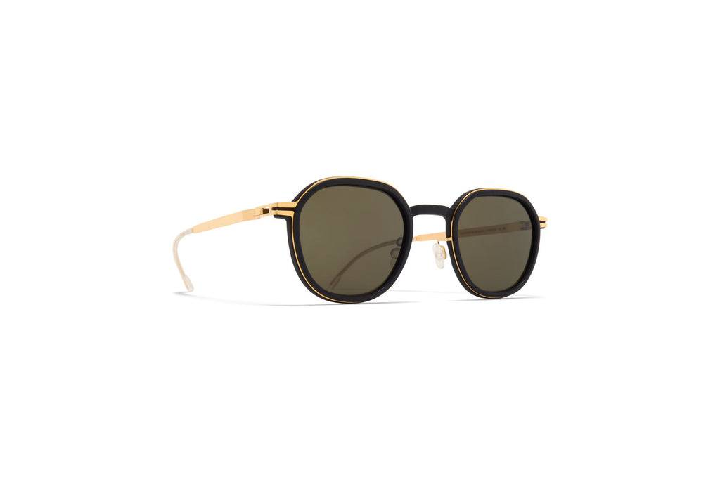 Occhiali da sole MYKITA BIRCH Pitch Black Glossy Gold