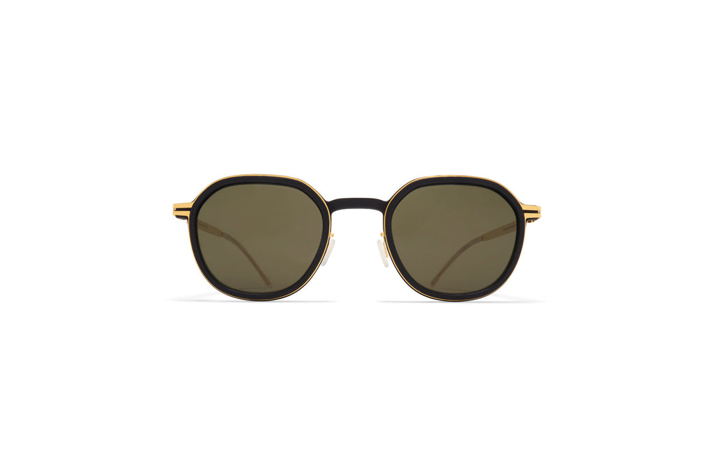 Occhiali da sole MYKITA BIRCH Pitch Black Glossy Gold