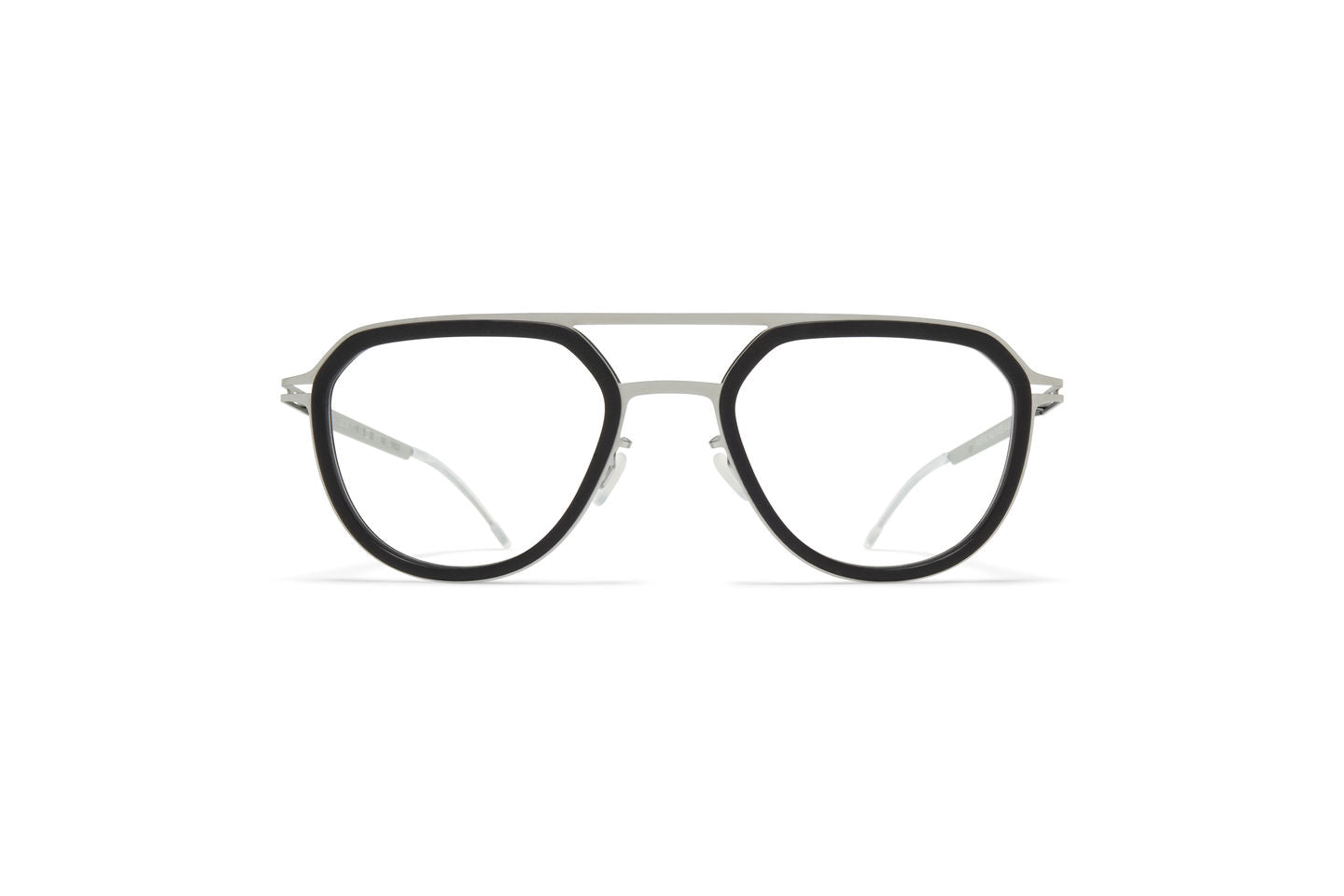 Occhiali da vista Mykita CO ML17 Leica Silver Pitch Black