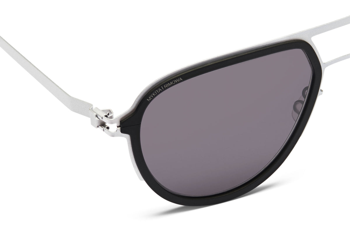 occhiali da sole MYKITA RIMOWA MR006 AL1 White Silver Black