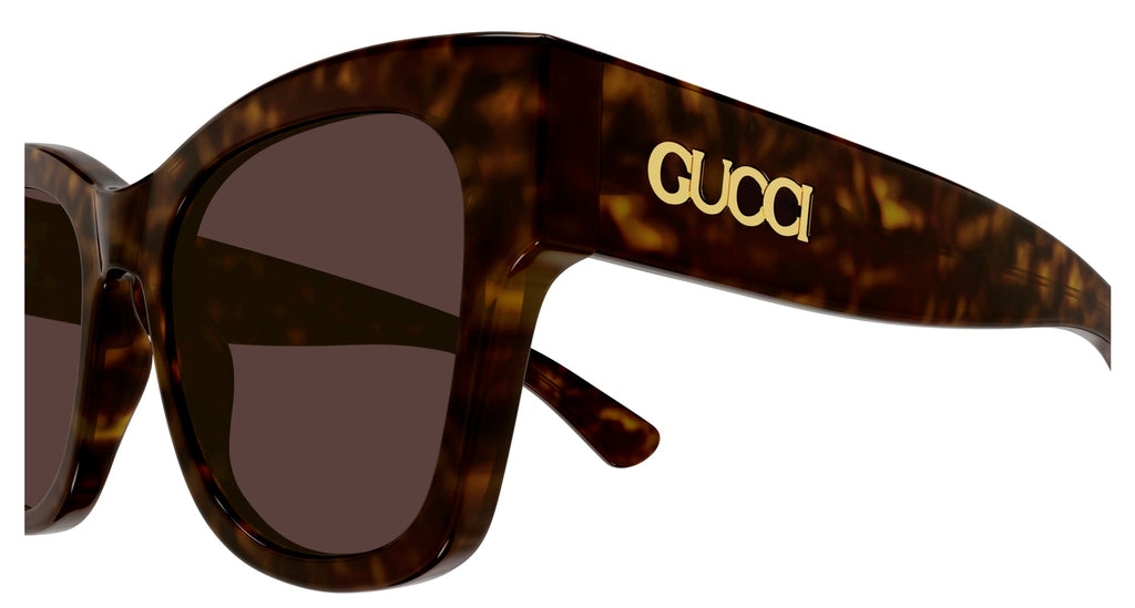 Occhiali da sole GUCCI GG1789S Shiny dark havana