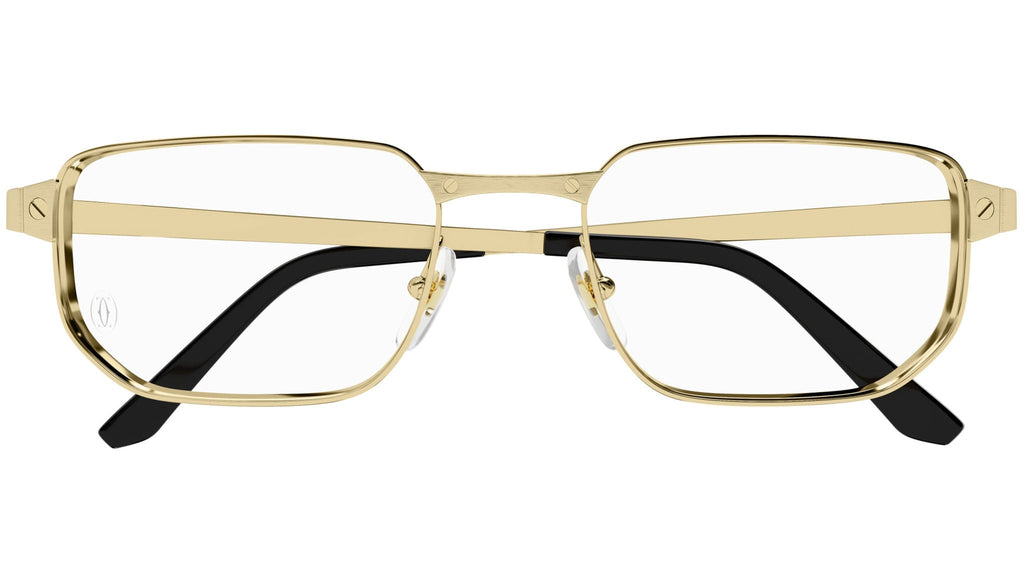 Occhiali da vista CARTIER CT0481O Smooth brushed golden finish