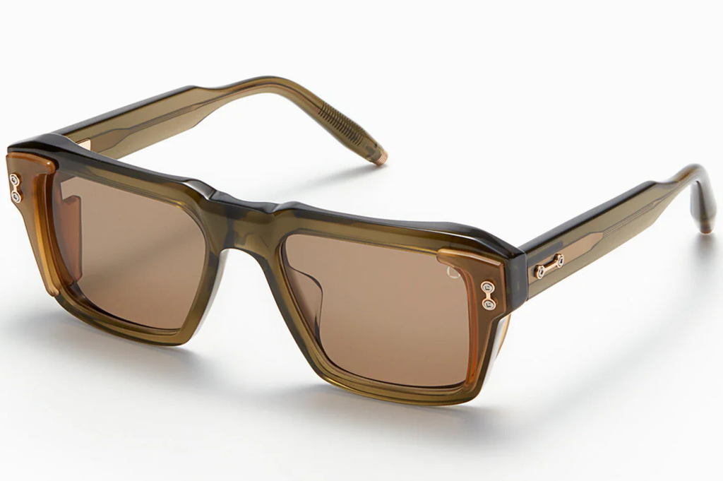 Occhiali da sole AKONI HERCULES Crystal Olive