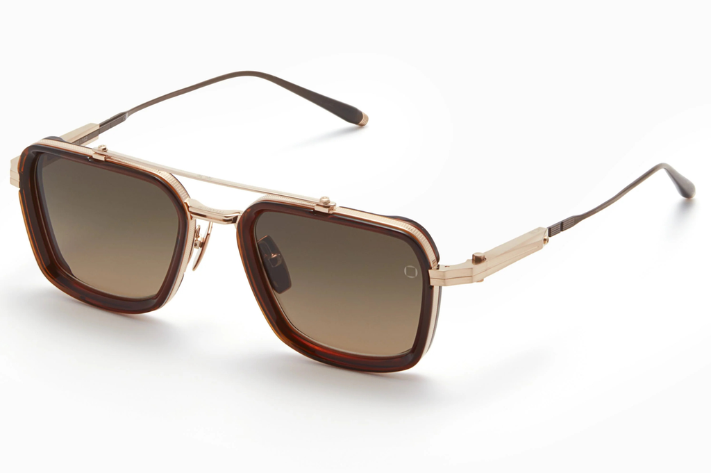 Occhiali da sole AKONI SOLIS Crystal Brown