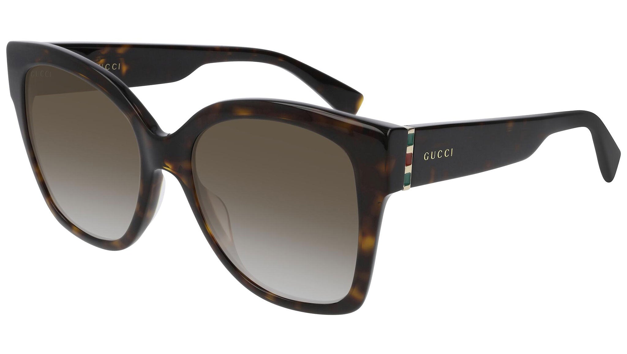 Occhiali da sole GUCCI GG0459S Shiny dark havana
