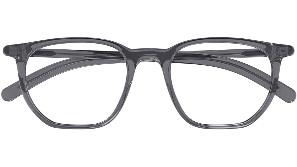 Occhiali da vista MONTBLANC MB0349O Shiny transparent grey